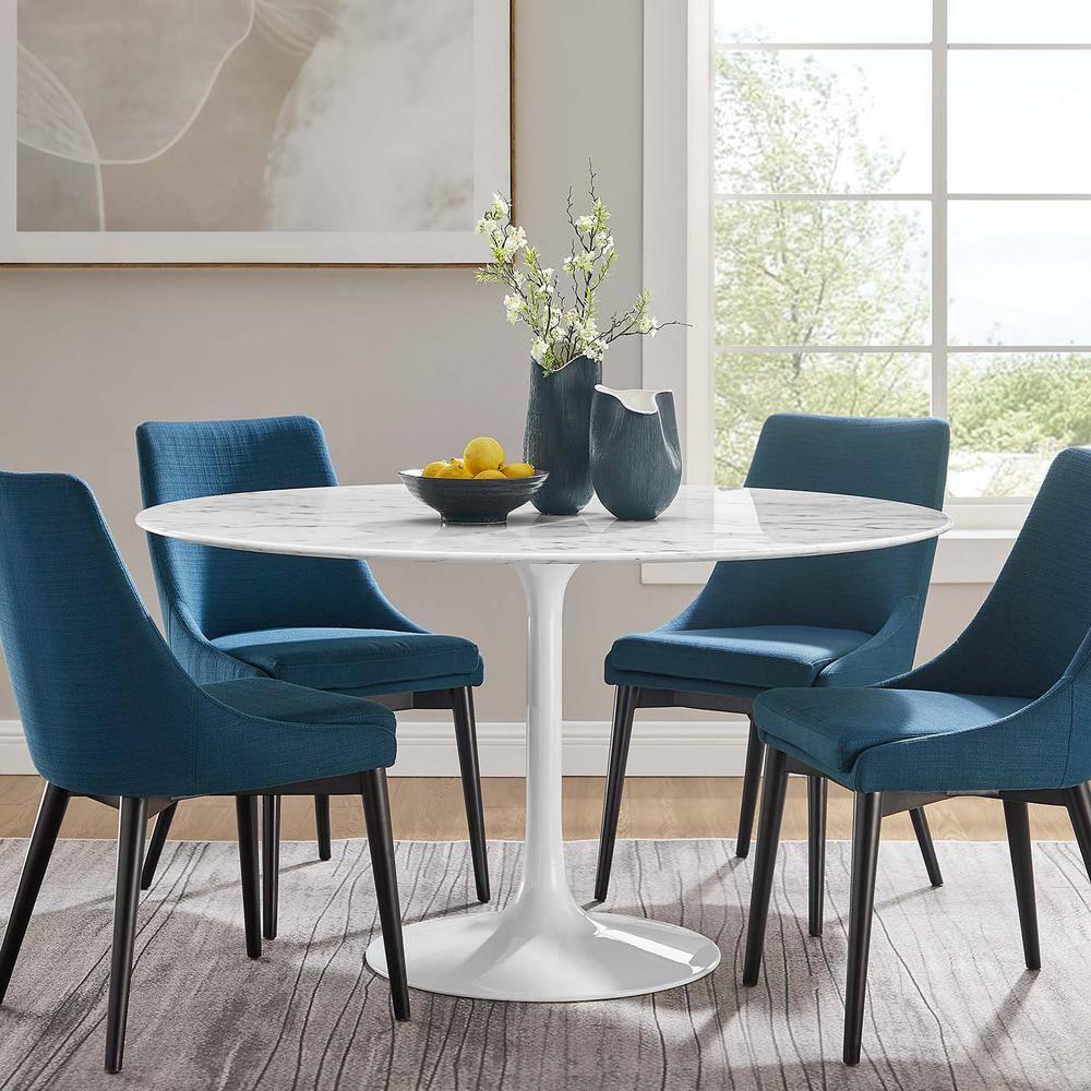 Modway Modway Lippa Oval Artificial Marble Dining Table