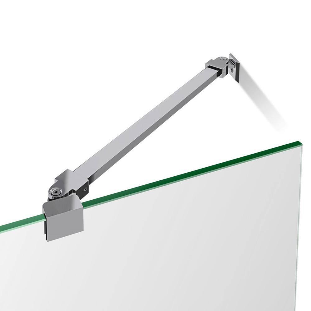 DreamLine Prism Lux 40" x 74.75" Neo-Angle Hinged Shower Enclosure with Base Included
