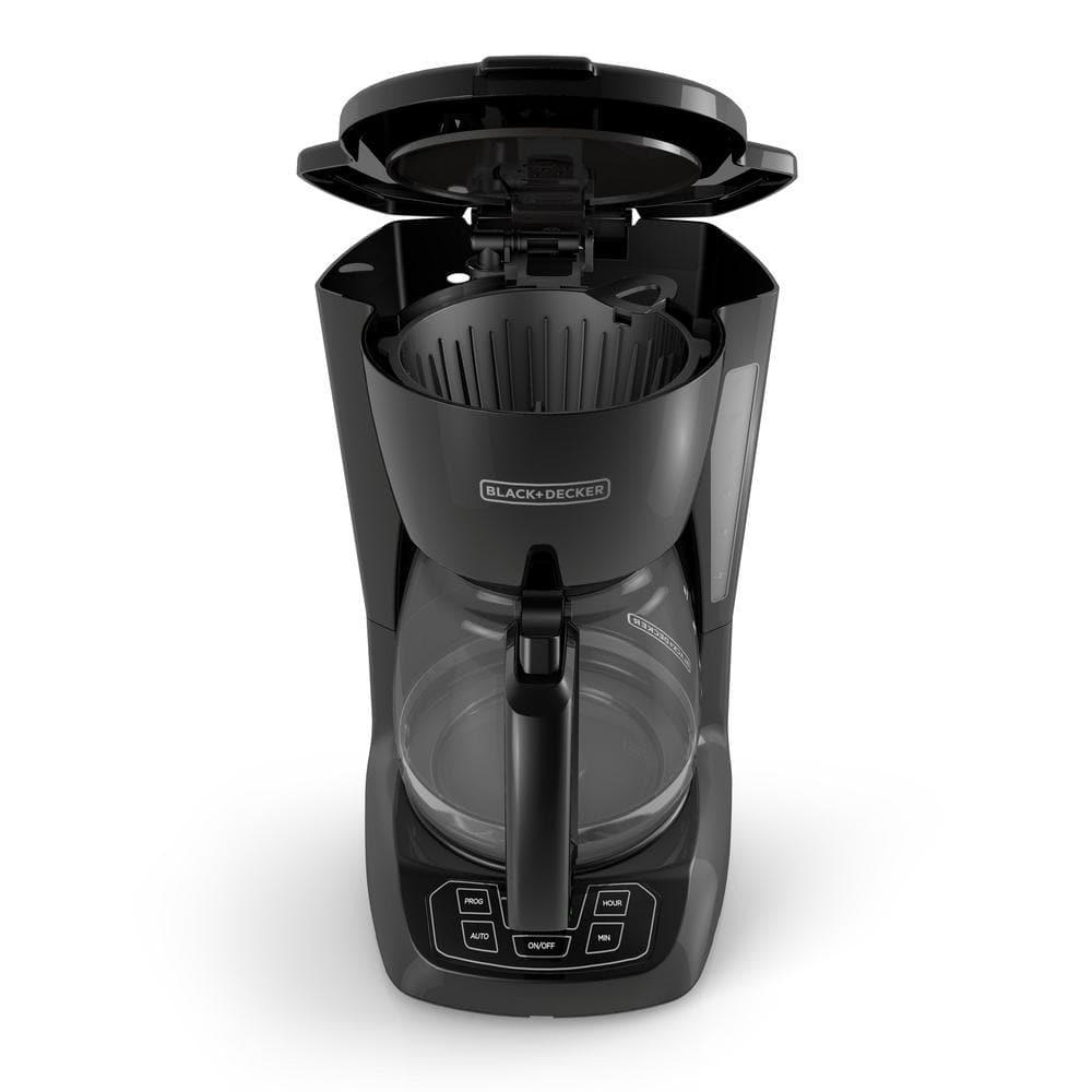 BLACK+DECKER 12 Cup Programmable Coffee Maker - Black CM1100B