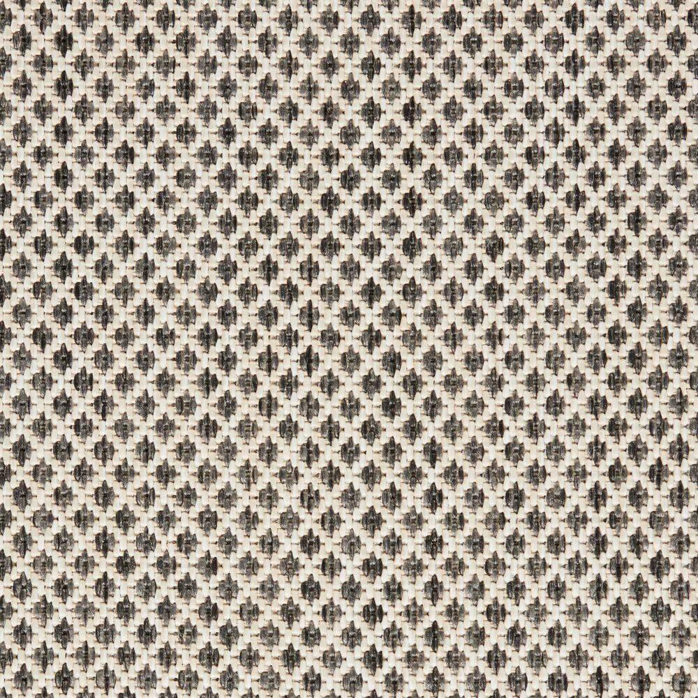 Nourison Courtyard COU01 Indoor/outdoor Area Rug - Ivory Charcoal 2' x 3'