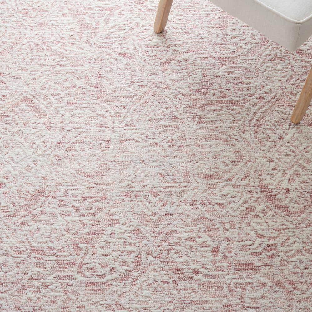 Metro MET998 Hand Tufted Indoor Area Rug - Pink/Ivory - 5'x8' - Safavieh