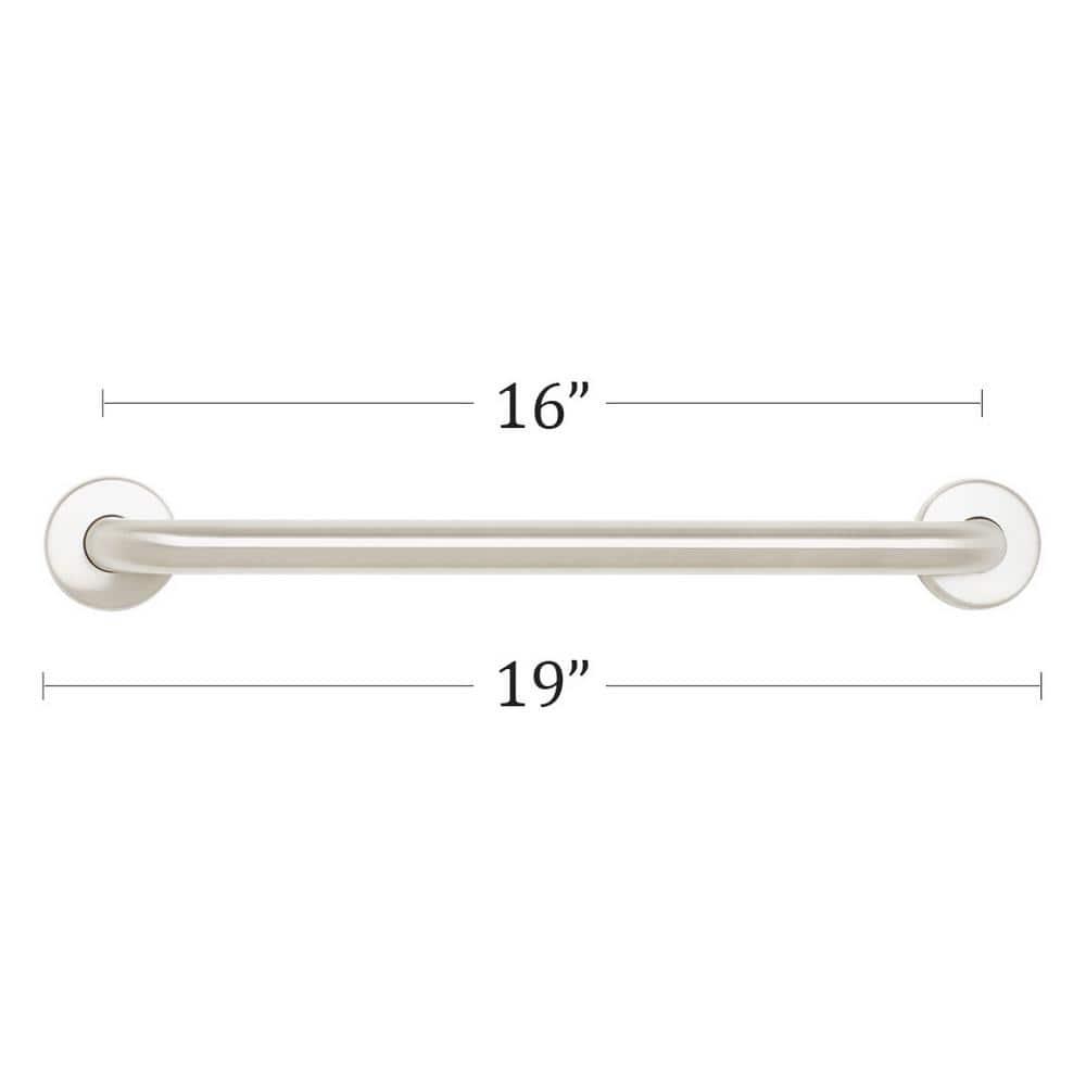 Seachrome Straight Bathroom Safety Grab Bar IGSS-160-QCR