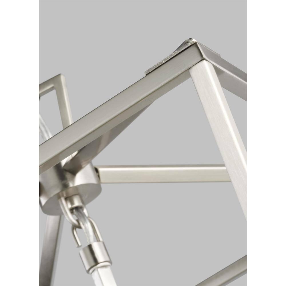 Gala Pendant Light - Brushed Nickel / 14"W