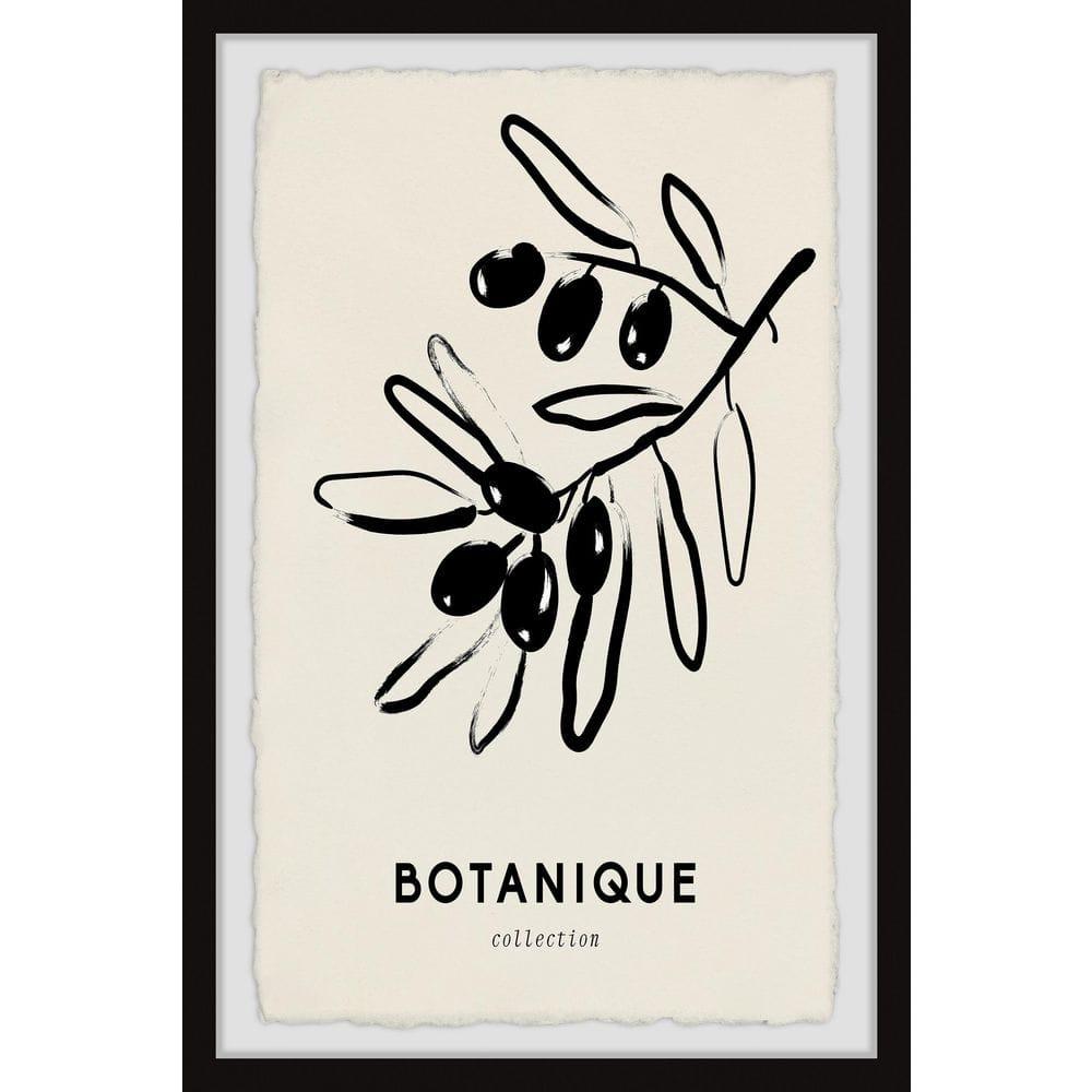 Marmont Hill The Botanique Collection Framed Painting Print