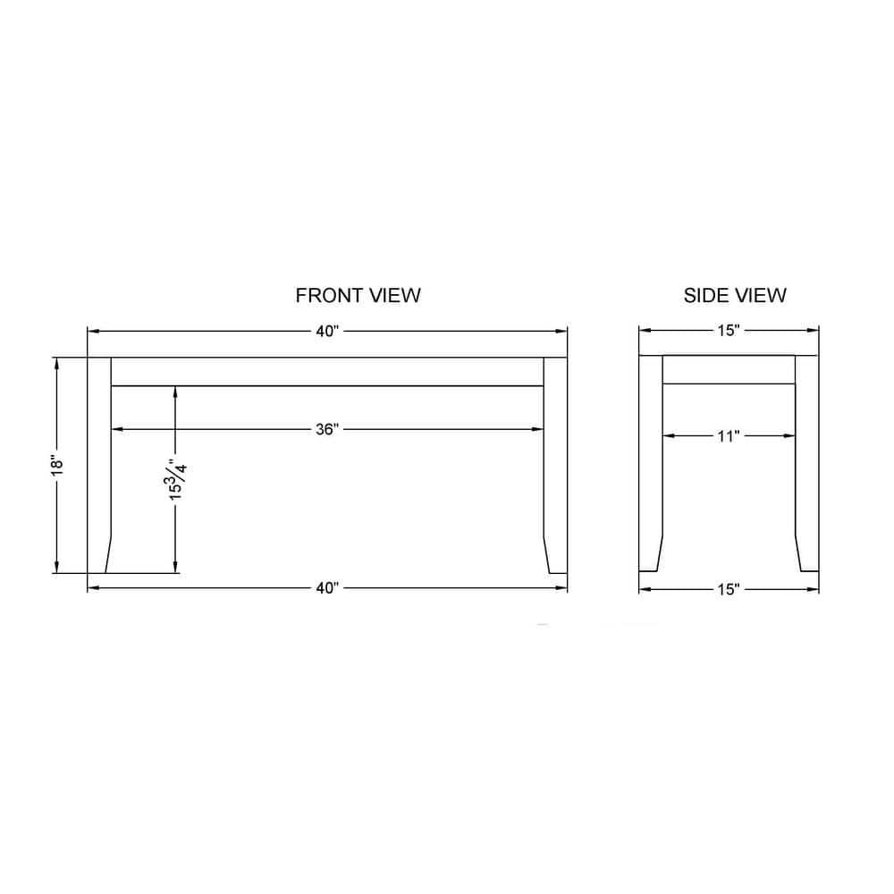 Newport 40" Coat Hook with Shelf and Faux Concrete Bench Set