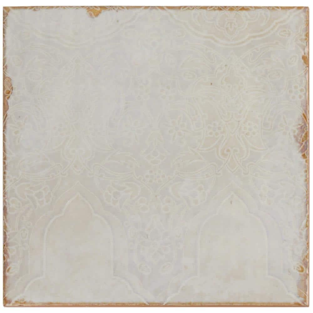 Angela Harris Harbour Tirreno Décor 8" x 8" Ceramic Floor and Wall Tile