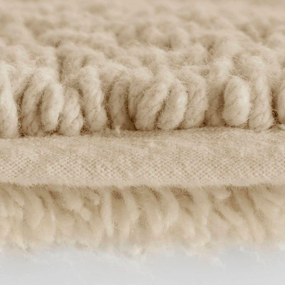 Madison Park Signature Splendor 100% Cotton Tufted 3000 GSM Reversible Bath Rug