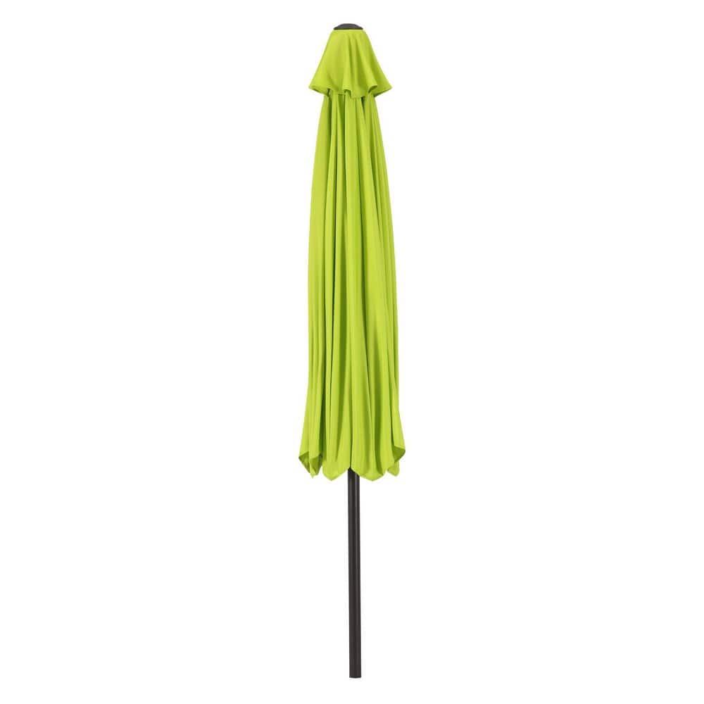 Westin Outdoor 9 Ft Patio Market Umbrella with Tilt & Crank, Lime Green