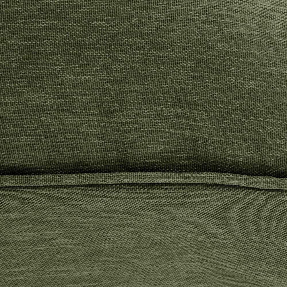 Classic Accessories Montlake FadeSafe Water-Resistant Patio Cushion Set, 25x22x4 in, Heather Fern