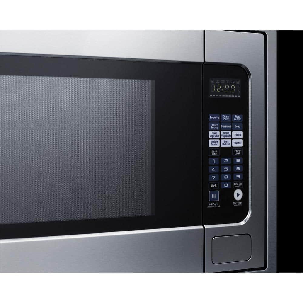 Summit Appliance 27" Wide Built-In Microwave (Trim Kit Included)