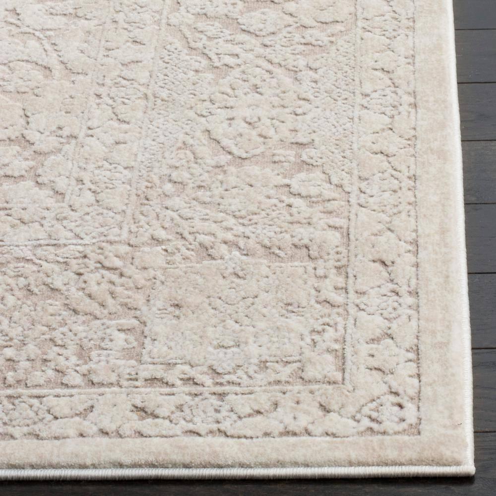 Reflection RFT667 Power Loomed Indoor Area Rug - 6'7"x6'7" - Beige/Cream - Safavieh