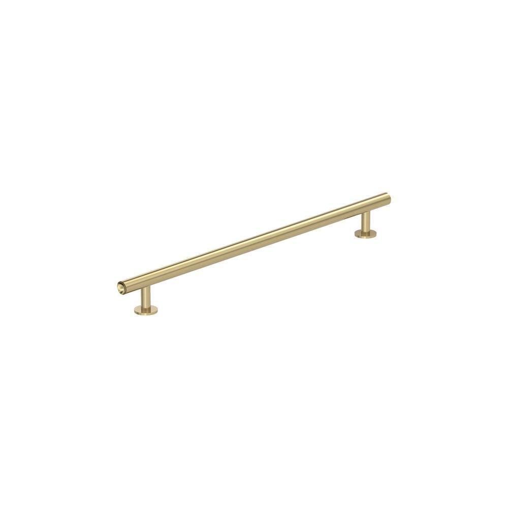 Amerock Radius 10-1/16 inch (256mm) Center-to-Center Golden Champagne Cabinet Pull
