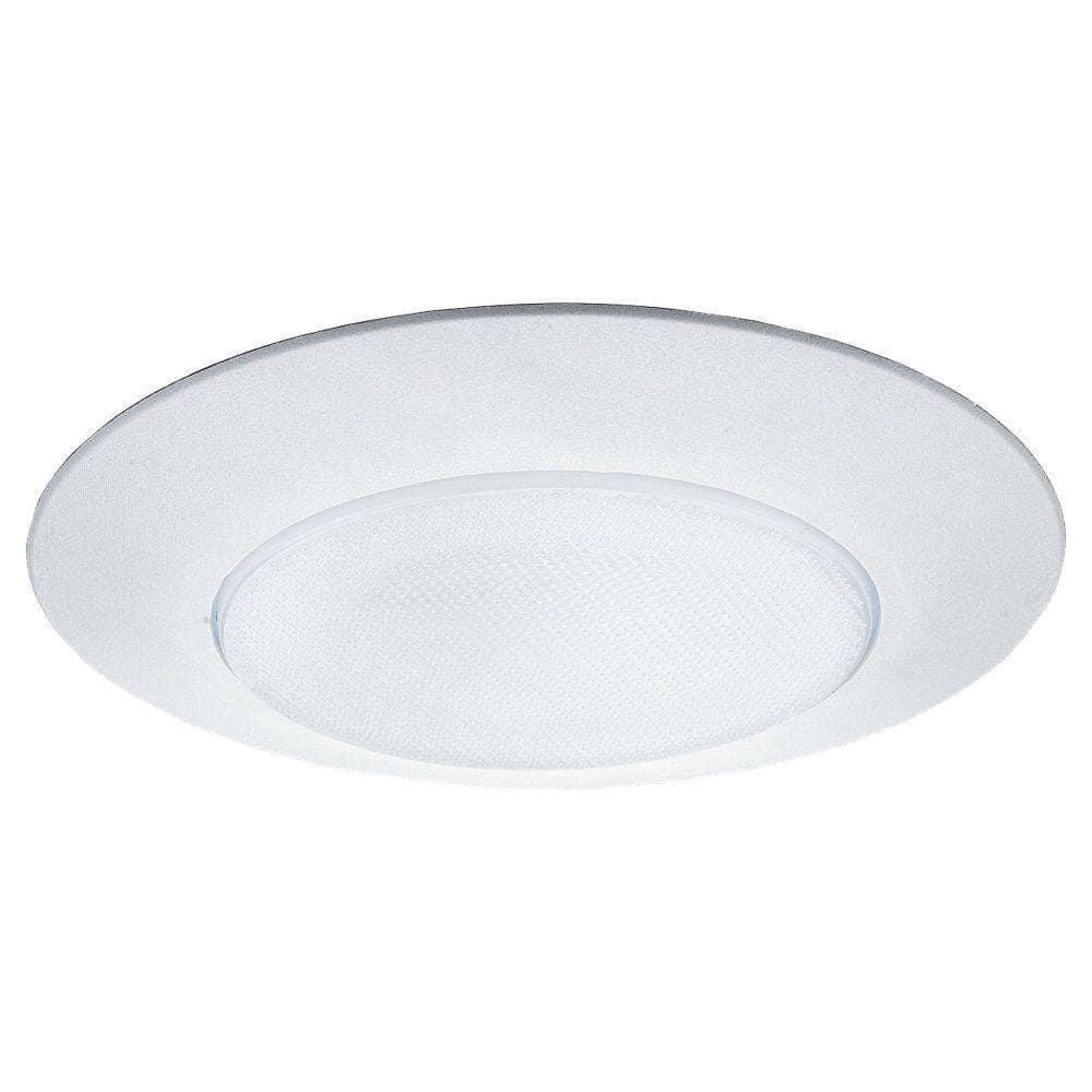 Visual Comfort Architectural 1133AT-15 8'' White Shower Recessed Trim