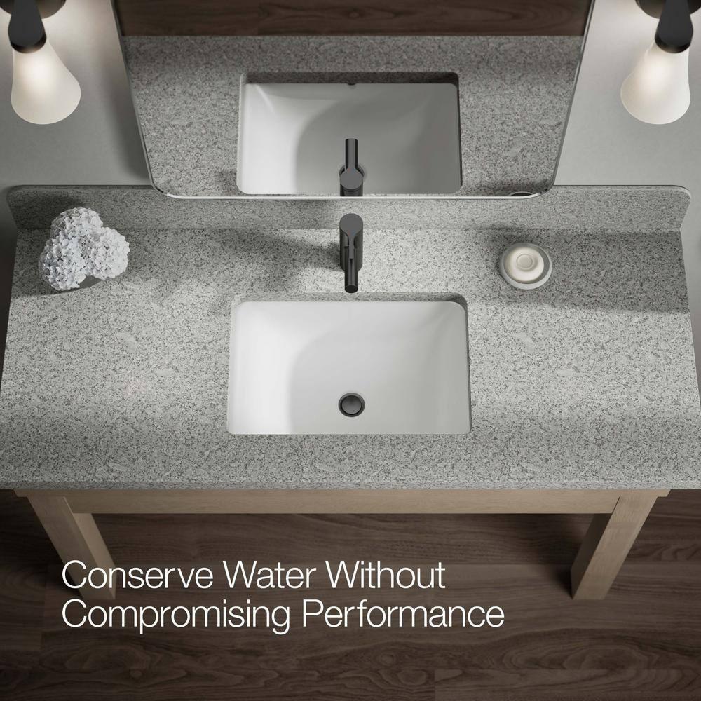 Kohler Elate Single-Handle Bathroom Faucet with Pop-Up Drain Assembly, One Hole Bathroom Sink Faucet, 1.2 gpm