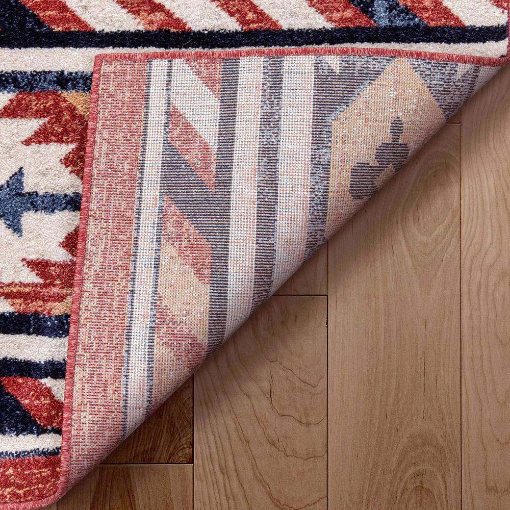 Well Woven Jamyn Lea Crimson Traditional Southwestern Tribal Red/Blue Rug
