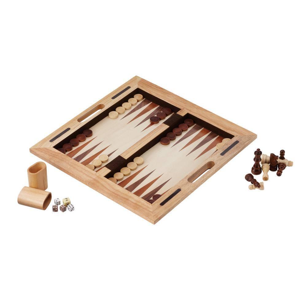 Phantoscope Classics Dutchman 3-In-1 Combo Folding Board Game Set