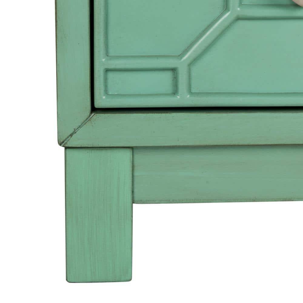 Izumi 3 Drawer Chest - CHS9201 - Turquoise - Safavieh