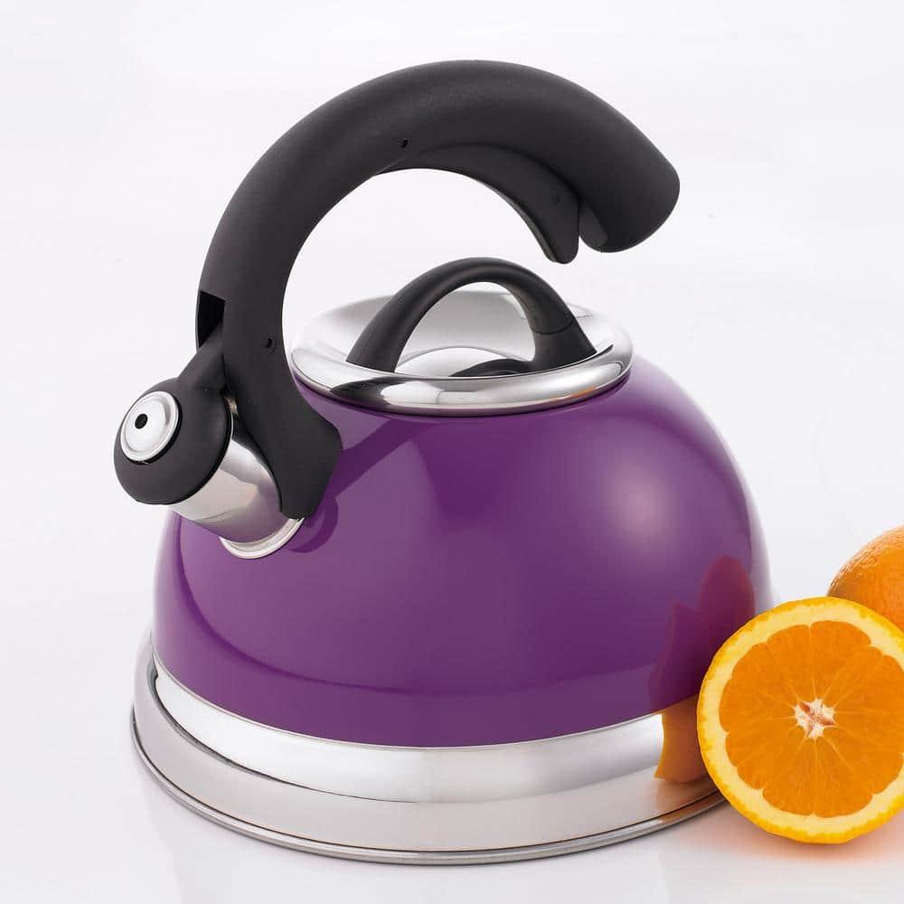 Creative Home Creative Home 2.6 Quarts Stainless Steel Whistling Stovetop Tea Kettle