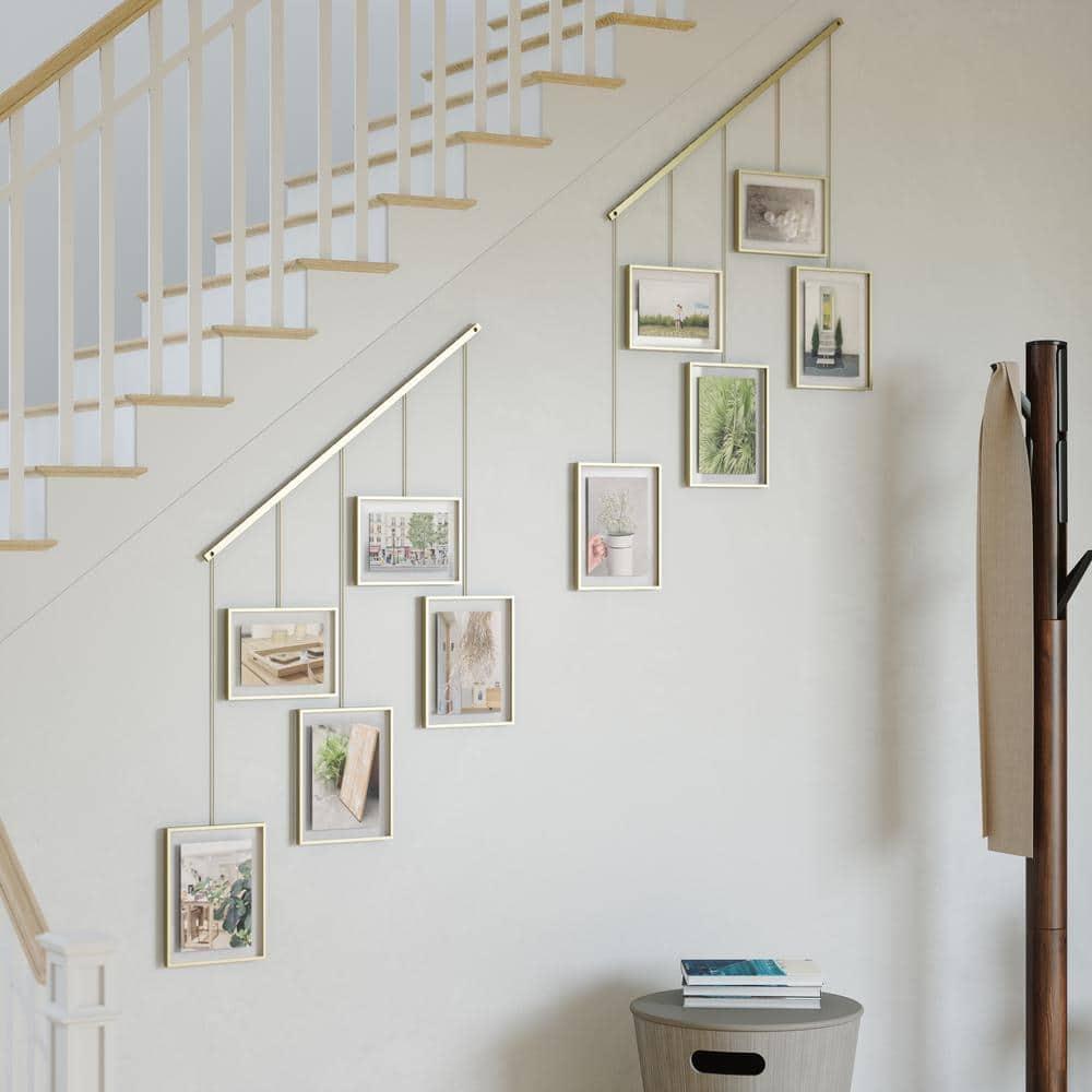 5-Piece Matte Metal Collage Frame Set