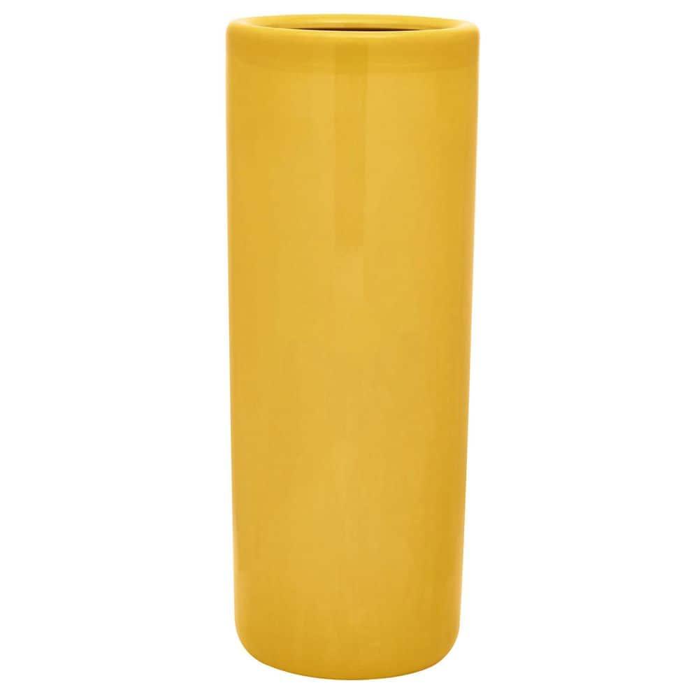 Red Lantern 24" Bright Yellow Umbrella Stand