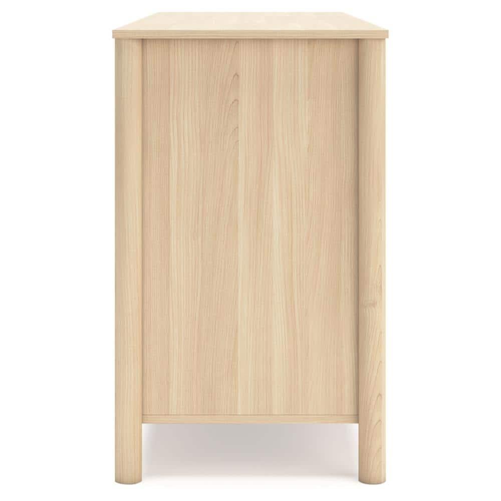Signature Design by Ashley Cabinella Six Drawer Dresser, Tan