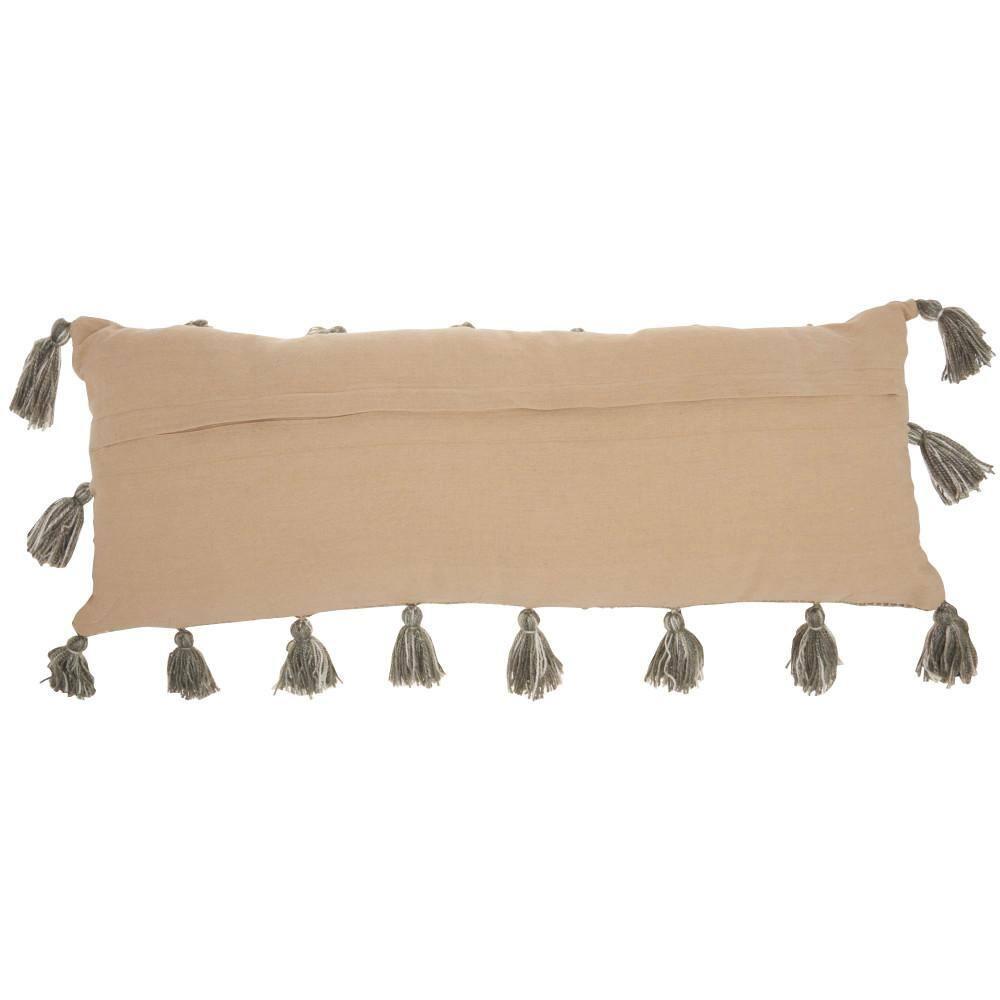 Life Styles Woven with Tassels Throw Pillow - Mina Victory