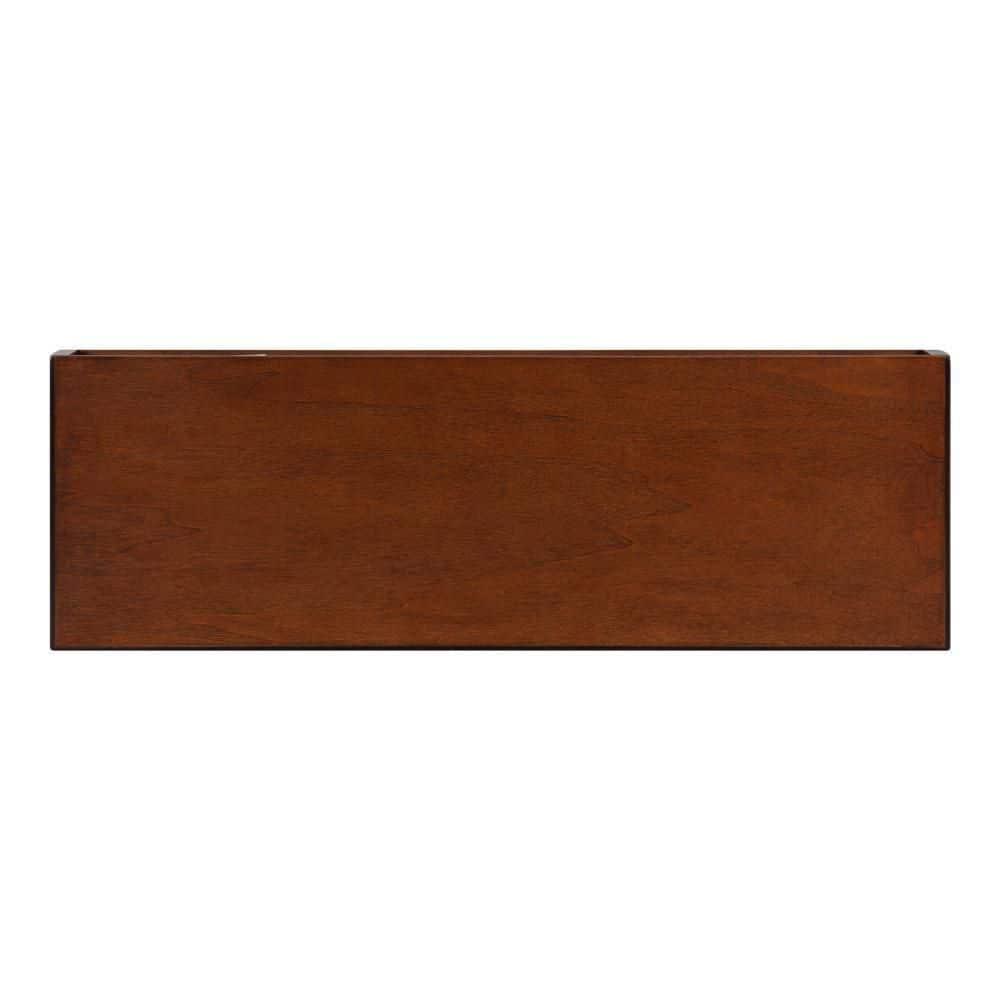 2pc 24" Havlock Wood Shelf Set Walnut Brown - Kate & Laurel All Things Decor: Easy Install, Storage Display
