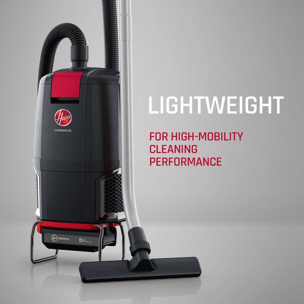 Hoover Commercial Cordless Backpack Vacuum Cleaner,40VDC CH93619