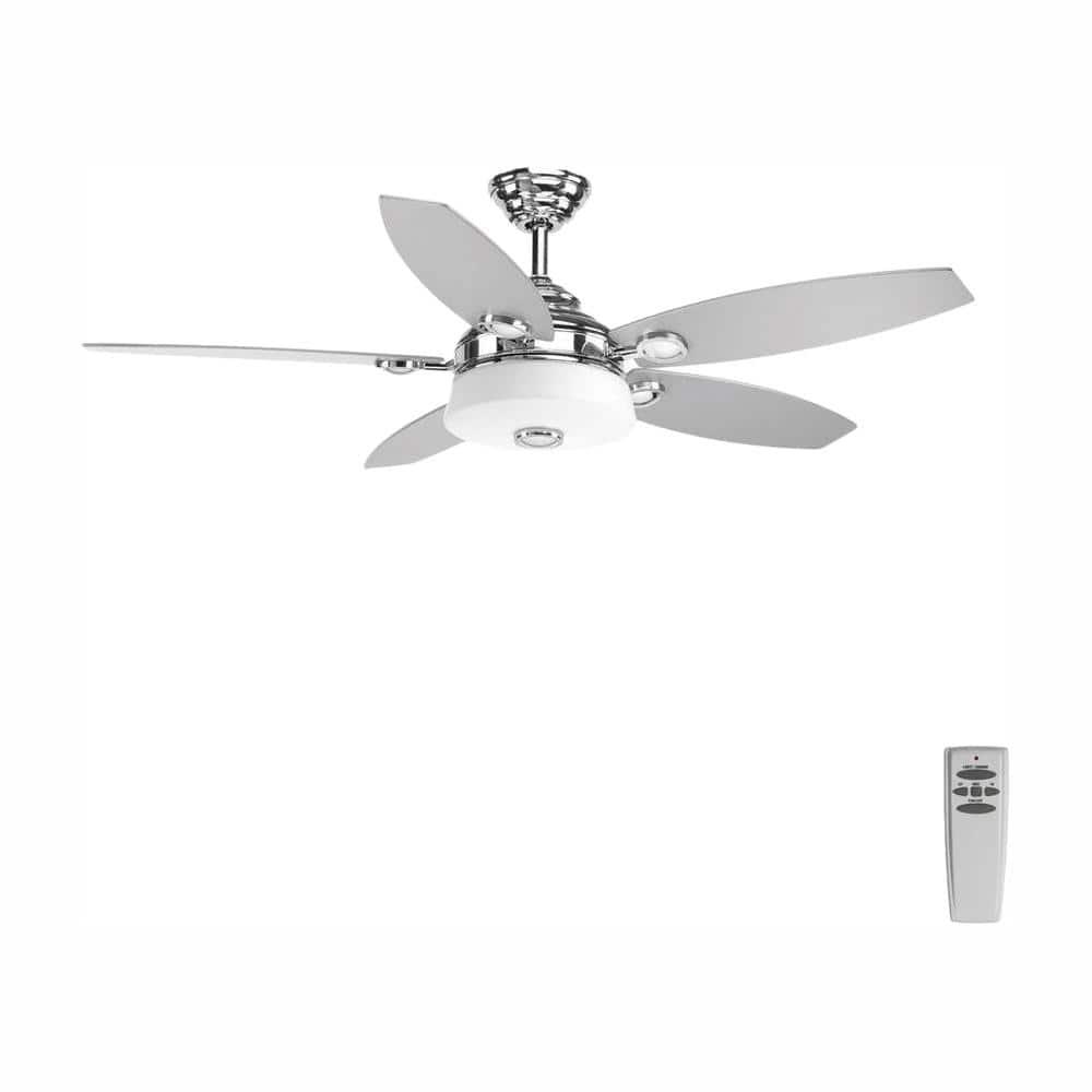 Graceful Collection 54" 5 Blade Fan w/ LED Light