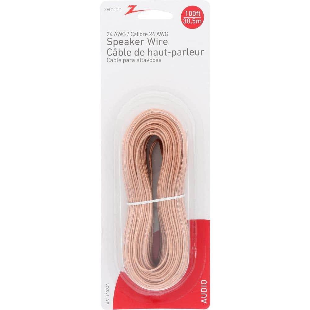 SPKR WIRE 24G 100'