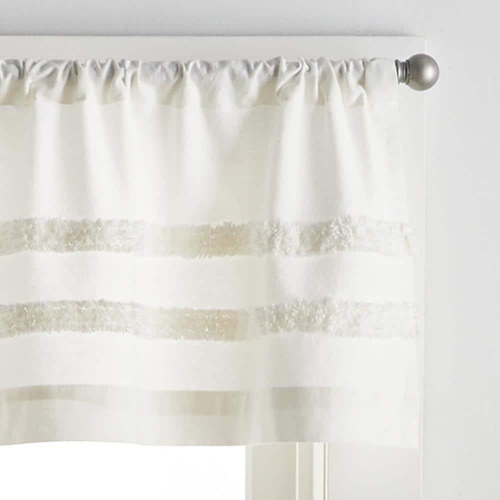 Martha Stewart Linen Tailored 60" Kitchen Curtain