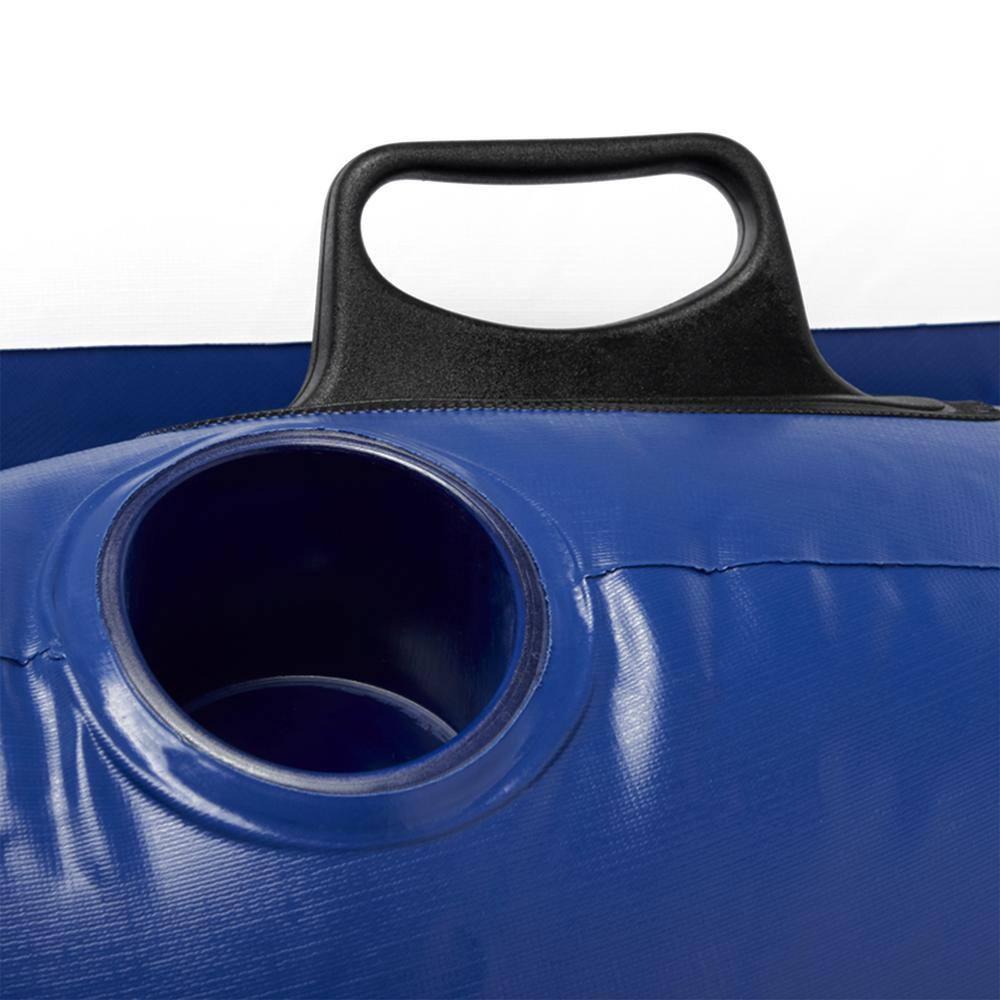 Intex Inflatable Floating Pool Recliner Chair with Cup Holders Large Outdoor