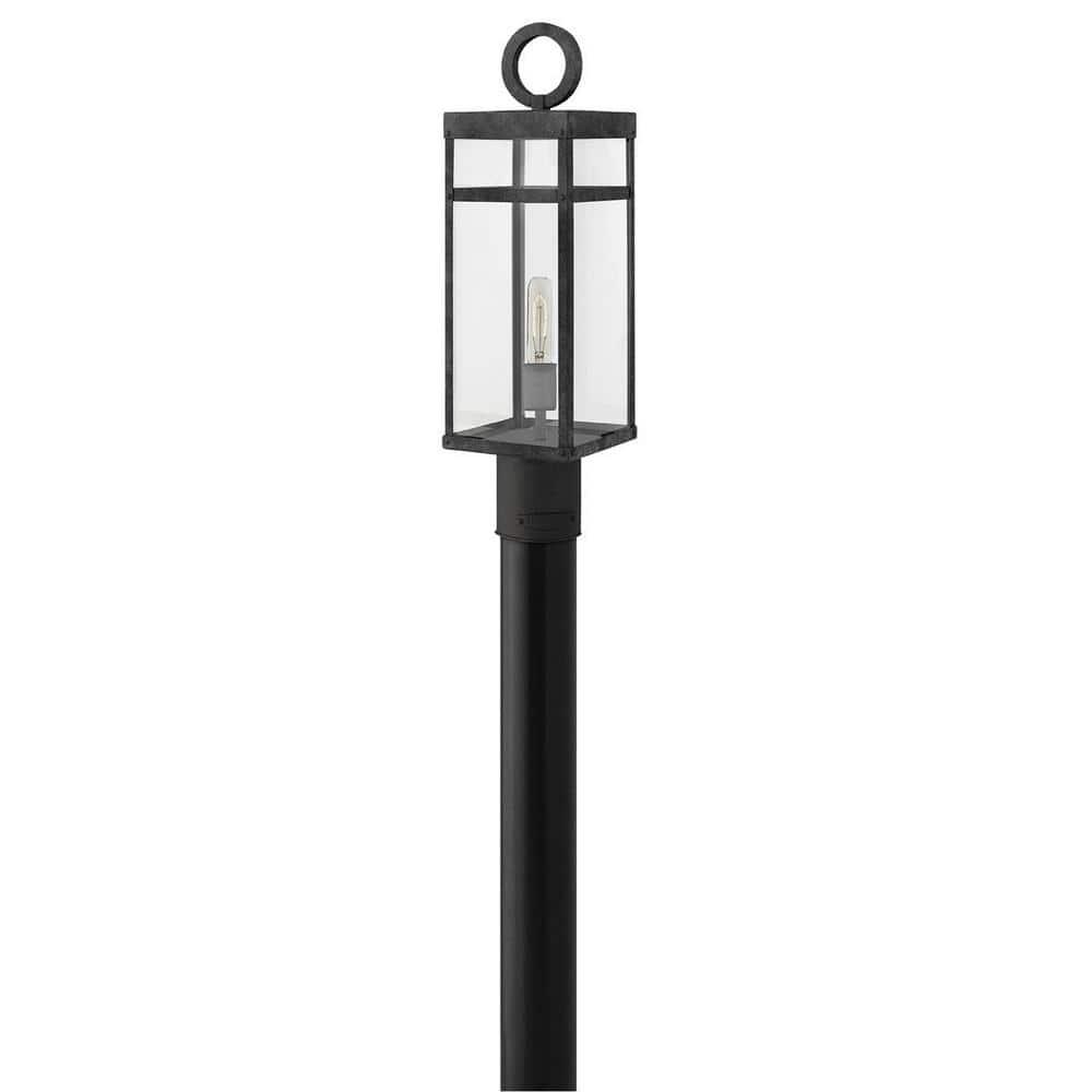 Hinkley Lighting - Porter - 1 Light Medium Outdoor Post or Pier Mount Lantern in