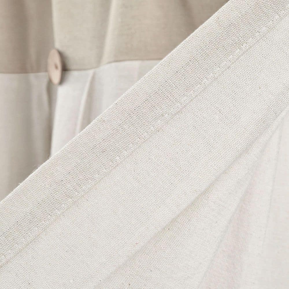 Lush Decor Linen Tailored Window Valance