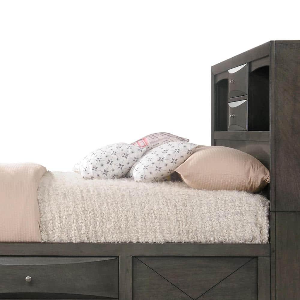Wildon Home® Elyne Bookcase Storage Bed