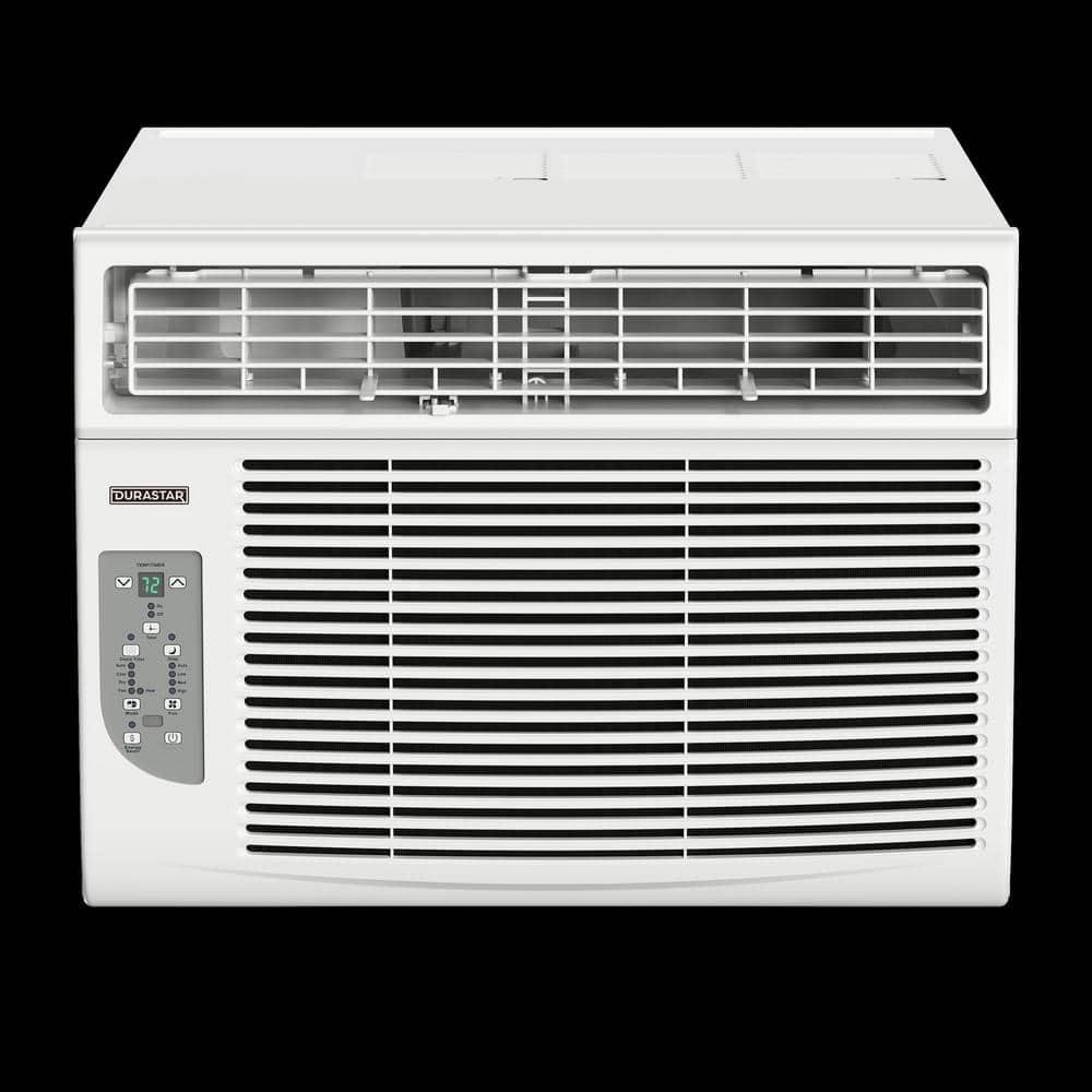 Durastar Durastar 12,000 BTU 230V Window Air Conditioner with 11000 BTU Supplemental Heating and Remote Control