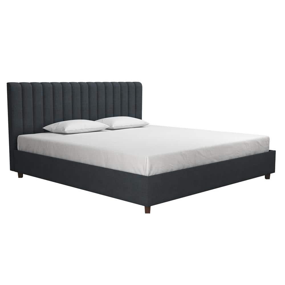 Brittany Tufted Upholstered Platform Bed