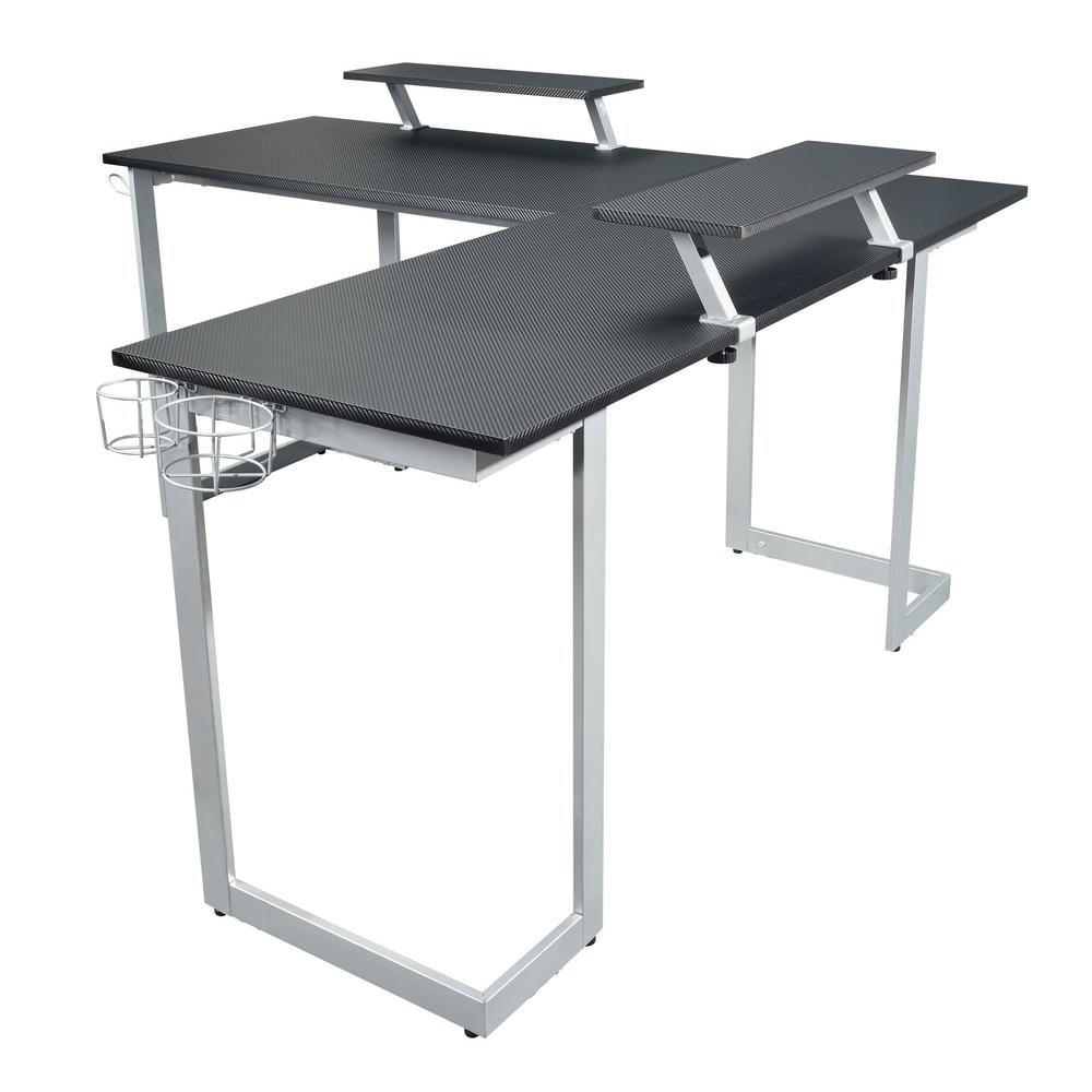 L-Shaped Metal Base Accent