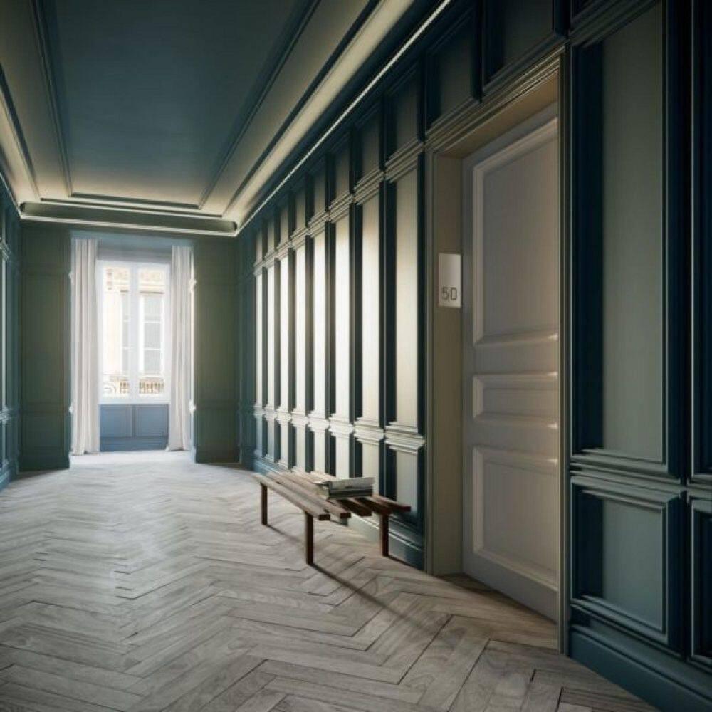 1/2 in D x 3-3/8 in W x 78-3/4 in L Primed White High Impact Polystyrene Baseboard Moulding (Set of 27)