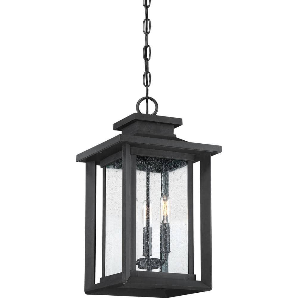 Quoizel Lighting Wakefield 3 - Light Pendant in  Earth Black