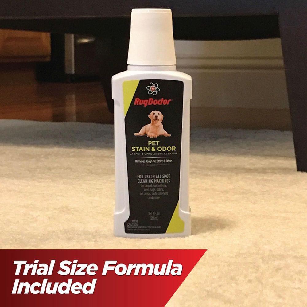 Rug Doctor Pet Portable Spot Cleaner, 2X Suction Power*, Lightweight Pet Carpet Cleaner Machine, Pro-Grade Power Removes Stains & Odors from Rugs, Carpets And Upholstery