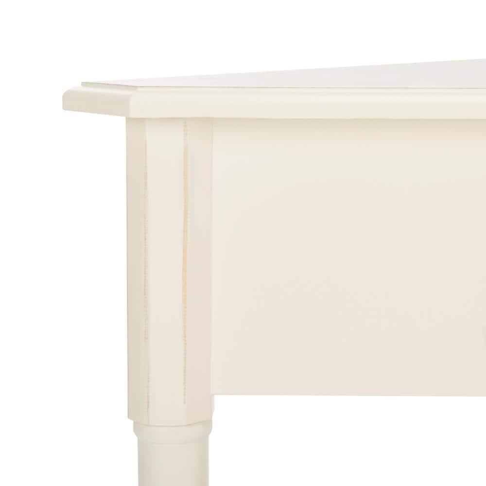 Gomez Corner Table - AMH5709C - Off-White - Safavieh Couture