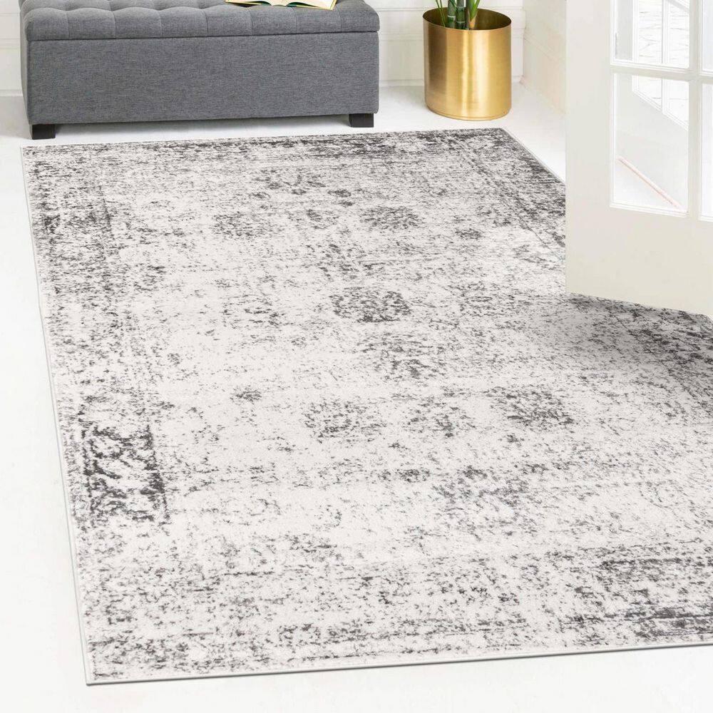 Unique Loom 8' 0 x 10' 0 Sofia Casino Gray Area Rug