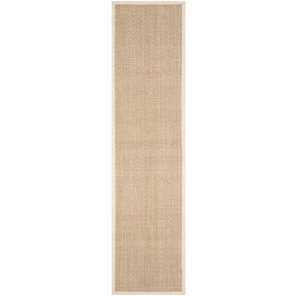 Natural Fiber NF114 Power Loomed Indoor Runner Rug - Natural/Ivory - 2'6"x6' - Safavieh.