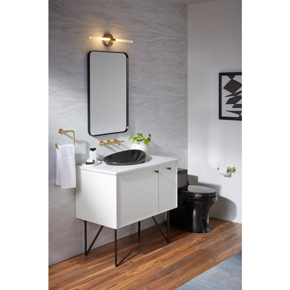 KOHLER Essential Rectangular Wall Mirror, Bathroom / Vanity Mirror with Frame