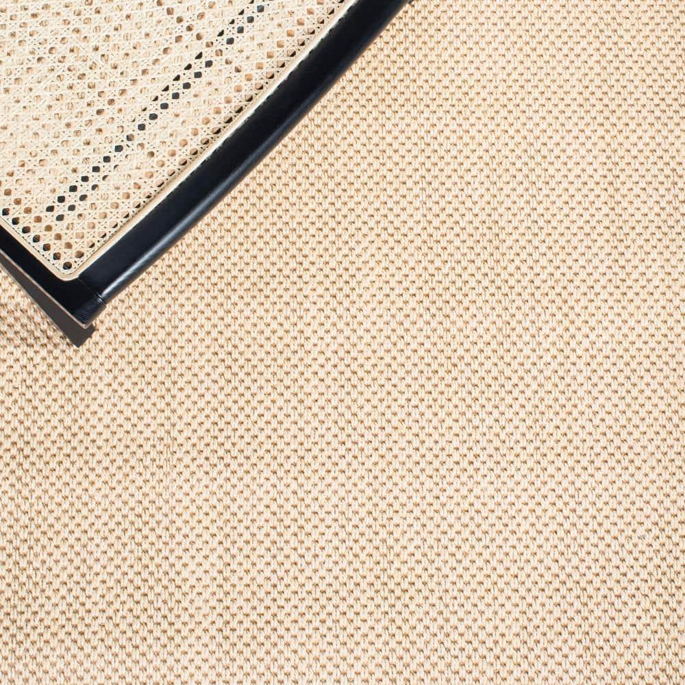 Natural Fiber NF115 Power Loomed Indoor Area Rug - Natural/Black - 8'x10' - Safavieh