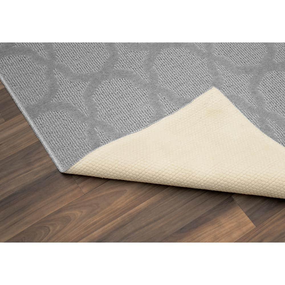 Garland Rug Sparta Indoor Rug Set, 3 Piece Set (2'x5',3'x4', 5'x7') Silver