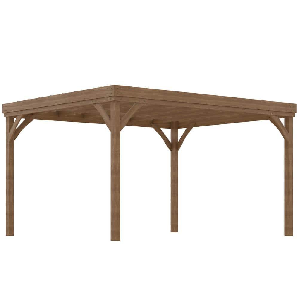 Outsunny Solid Wood Pergola