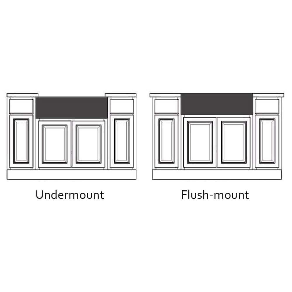 Ruvati 33 inch Fireclay Farmhouse Apron-Front Kitchen Sink Reversible