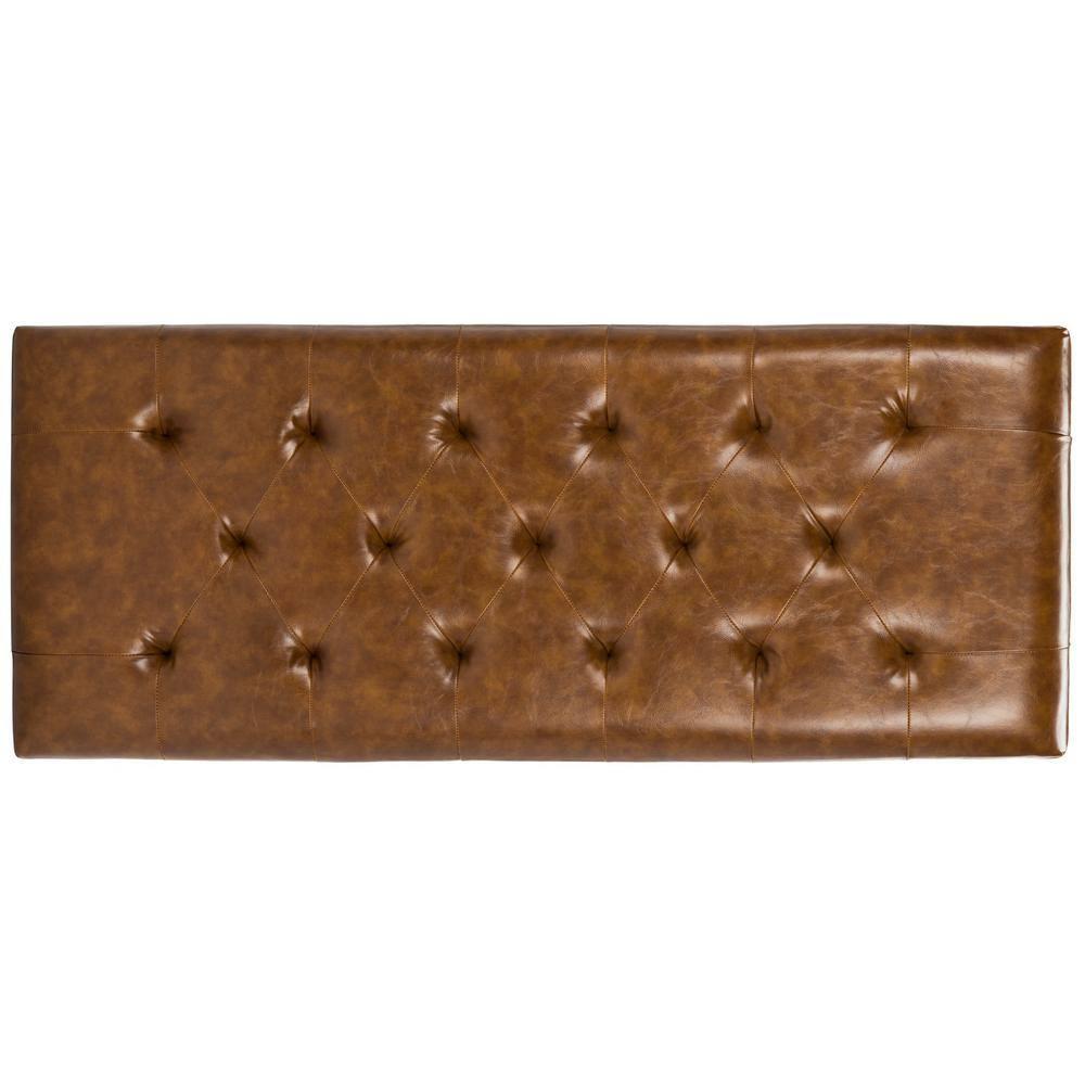 Tyler Bench - Saddle - Safavieh
